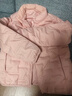 雅鹿羽绒服女士短款立领修身轻薄显瘦鸭绒秋羽绒外套 粉色170 实拍图