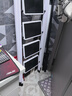 华恺之星梯子家用人字梯子折叠梯凳多功能登高梯爬梯TZ57白五步 实拍图