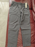 adidas轻薄舒适休闲梭织运动裤男装秋季阿迪达斯官方轻运动   固态灰   XL 实拍图