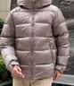 迪桑特（DESCENTE）迪桑特SKI STYLE系列HEAT NAVI男士短款亮面保暖羽绒服 BR-棕色 XL (180/100A) 实拍图