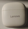 联想（Lenovo）蓝牙耳机2025最新款超长续航半入耳式联想正品5.4通话降噪无线耳机运动游泳音乐游戏 月岩白|8月金标顶配|天籁之音 实拍图