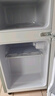 志高（CHIGO）小冰箱迷你小型家用冷藏冷冻两用宿舍出租房用双门办公室电冰箱节能省电 【店长推荐】48L银色【三天约一度电】 实拍图