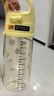 QWE吸管杯500ml金菊黄PPSU刻度杯大容量Y型耐咬硅胶吸嘴百搭款单手控 实拍图
