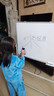 紫薇星 白板写字板支架式移动黑板架子商用办公儿童粉笔小黑板家用教学白班磁性看板 【双杠支架】60*90双面白板+稳固双杠支架 实拍图