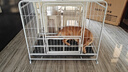 獒少保狗笼方管狗笼子大中小型犬金毛加粗宠物狗狗笼子狗屋用品 白色带天窗94*64*85cm 建议60斤内中大型犬 实拍图