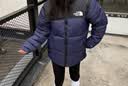 北面（The North Face）美版1996Nuptse男女款羽绒服潮牌经典户外700蓬-鸭/鹅绒随机发 NF0A3C8D男款GOB-北面巅峰蓝 S 实拍图