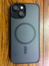 绿联 适用iPhone15手机壳 苹果15磁吸壳 MagSafe保护套 无线充电 防摔抗指纹防磨防震超薄 磨砂黑色 实拍图