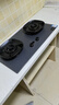 华帝（VATTI）【70%热效率+双定时+AG玻璃】i10308G燃气灶天然气嵌入式5.2kW猛火煤气灶台灶具搭配华帝油烟机S66 实拍图