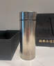 丽贝德商务钛杯保温杯内外纯钛泡茶杯大容量礼盒 皓月银 460ML 实拍图