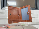 WILLIAMPOLO超薄真皮小卡包男士复古头层牛皮卡夹驾驶证名片夹皮套迷你皮夹 棕色 5卡位 实拍图