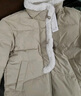 森马（Semir）森马羽绒服女新中式仿兔毛领短款保暖外套24冬新款109724113017 实拍图