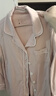 十月结晶月子服秋冬厚款棉产后孕妇睡衣哺乳家居服套装豆粉 L码 实拍图
