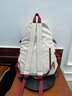 爱情海双肩包女初中背包电脑包大学生旅行大容量帆布轻便书包女休闲时尚 实拍图