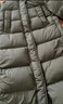 森马（Semir）90%鸭绒羽绒服女长款宽松显瘦冬季轻暖连帽外套防水109725113001 实拍图