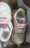 基诺浦男女童宝宝学步鞋 春秋透气幼儿童鞋 时尚百搭儿童机能鞋GW1610 象牙白/粉色/紫色 24 150mm 适合脚长146-155mm 实拍图