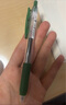 斑马牌（ZEBRA）【热门商品】JJ15 按动中性笔 签字笔 0.5mm子弹头啫喱笔水笔 学生彩色手账笔 深翠绿色 实拍图