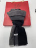 啄木鸟纯羊毛围巾男士冬季加厚保暖高档百搭围脖送男生老公生日礼物盒装 实拍图
