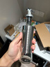 拜杰玻璃油壶油瓶不锈钢酱油瓶醋壶倒油壶防漏嘴不挂油调料瓶300ml*4 实拍图