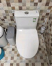 九牧（JOMOO）11396-2-1/31KB-1抗菌一级水效坐便器暴风虹吸式节水马桶305坑距 实拍图