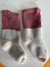 尼多熊儿童袜子秋冬中长筒袜子加厚长筒新生儿透气宝宝堆堆袜子儿童 实拍图