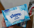 舒洁（Kleenex）湿厕纸10抽*10包湿厕纸便携湿纸巾厕纸湿厕纸小包洁厕湿巾 实拍图