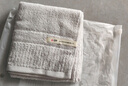 洁丽雅（Grace）新疆长绒棉A类毛巾2条装 纯棉加厚柔软面巾吸水洗脸巾 深灰+深棕 实拍图