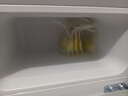 奥克斯（AUX）家用双门迷你小型冰箱 冷藏冷冻保鲜小冰箱 宿舍租房节能电冰箱 【国家补贴】BCD-24K118 基础款 银色 实拍图
