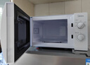 美的（Midea）快捷微波炉 家用小型 360°转盘加热 旋钮操控 易洁内胆（M1-L213B） 实拍图
