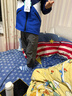 探路者（TOREAD）旗舰 儿童外套男中大童装秋冬季款保暖防风软壳运动服 数码蓝 140 实拍图