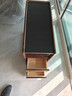 源氏木语实木沙发边柜岩板侧边几北欧小户型客厅角几可移动窄边桌 实拍图