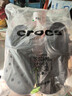 卡骆驰（CROCS）洞洞鞋贝雅男鞋女鞋轻便耐磨一脚蹬拖鞋休闲鞋|10126 【预售】黑色-001 41 /42(260mm) 实拍图
