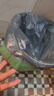 e洁抽绳垃圾袋灰色45*50cm4包共360只单面1丝免撕家用加厚垃圾袋分类 实拍图