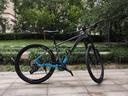 兰令（RALEIGH）山地车自行车铝合金车架变速油碟刹减震赛车成人青少年男士单车 星爆 远洋蓝 12速 油碟 蓝图变速 27.5寸 铝架 (适合170-185cm) 实拍图