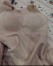 欧迪芬羊绒蚕丝保暖背心女带胸垫内衣女磨毛秋冬无痕内穿打底免穿文胸L 实拍图