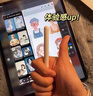 果坊【美国MFI认证】电容笔一二代ipad触控笔适用于苹果笔apple pencil防误触pro平板air4/5手写笔触屏 官配二代顶配版【磁吸快充丨倾斜压感丨蓝牙电量显示】 全屏防误触丨精准不断触丨 实拍图