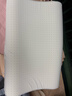 水星家纺93%乳胶枕头特拉雷工艺乳胶枕芯A类抑菌蚕丝枕套可水洗枕头·蓝 实拍图