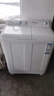 海尔（Haier）双桶洗衣机半自动 家用大件洗 10公斤大容量 省水电 以旧换新 双缸 原厂品质XPB100-81D2 实拍图