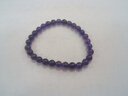 六福珠宝多彩水晶手链手串女可搭配DIY串珠6~8mm宝玉石 紫水晶手串-约6mm 实拍图