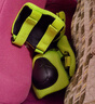 京东京造 儿童头盔护具套装 轮滑溜冰滑板平衡车自行车护具7件套 荧光黄 实拍图