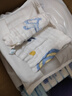 十月结晶婴儿纱布方巾手帕6层6条装纯棉口水巾超柔软可水洗 漫游计划25*25 实拍图