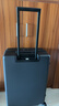 地平线8号（LEVEL8）行李箱密码拉杆箱男女托运大容量万向轮学生旅行者PC箱 24英寸黑 实拍图