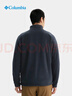 Columbia哥伦比亚户外男子舒适运动保暖柔软抓绒衣休闲外套AE3039 010 黑色 XXL(190/104A) 实拍图