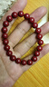 金石灵朱砂手串护身符男女款紫金砂转运珠佛珠情侣手链本命年生日礼物 实拍图