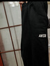 安踏加绒保暖运动裤男士直筒卫裤秋季针织户外跑步长裤平口休闲裤 实拍图