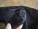 雪中飞羽绒裤鹅绒裤男士外穿加厚冬季保暖直筒休闲长裤 黑色 200 实拍图