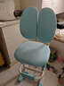 益威（EIEV）儿童学习椅可升降学生椅子儿童写字椅儿童小学生座椅电脑椅可调节 升降脚踏+9cm追背+手摇加高款-蓝 实拍图