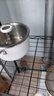 小熊（Bear）316L不锈钢奶锅+蒸笼婴儿宝宝辅食锅陶瓷16cm小奶锅汤锅JG020-P02 实拍图