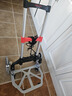 德力西爬楼梯手拉车便携行李上楼搬运神器拉货购物买菜折叠式小拉杆拖车 【新升级-特厚铝架】可爬楼-耐磨低音6轮+万向轮+袋 实拍图