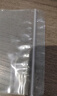 登比白边自封袋【加厚14丝】9号20*28cm/100只防水食品PE透明密封袋 实拍图
