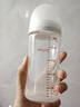 贝亲（Pigeon）玻璃奶瓶宽口径防胀气240ml M号奶嘴 3月+ AA187  实拍图
